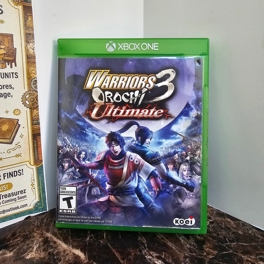 Warriors‎ Orochi 3 Ultimate Xbox One Koei Tecmo Action Game Hack and Slash 2014
